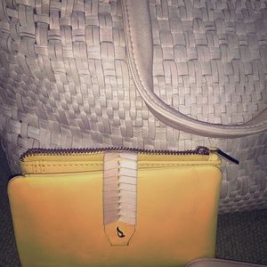 Abbacino Yellow Leather Wallet